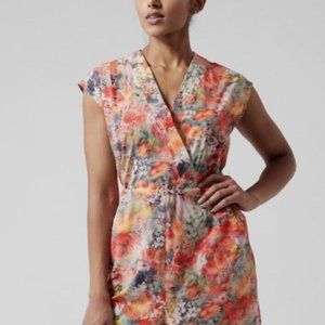 Athleta Marlow Romper, Renewed Bloom Pink, Size S